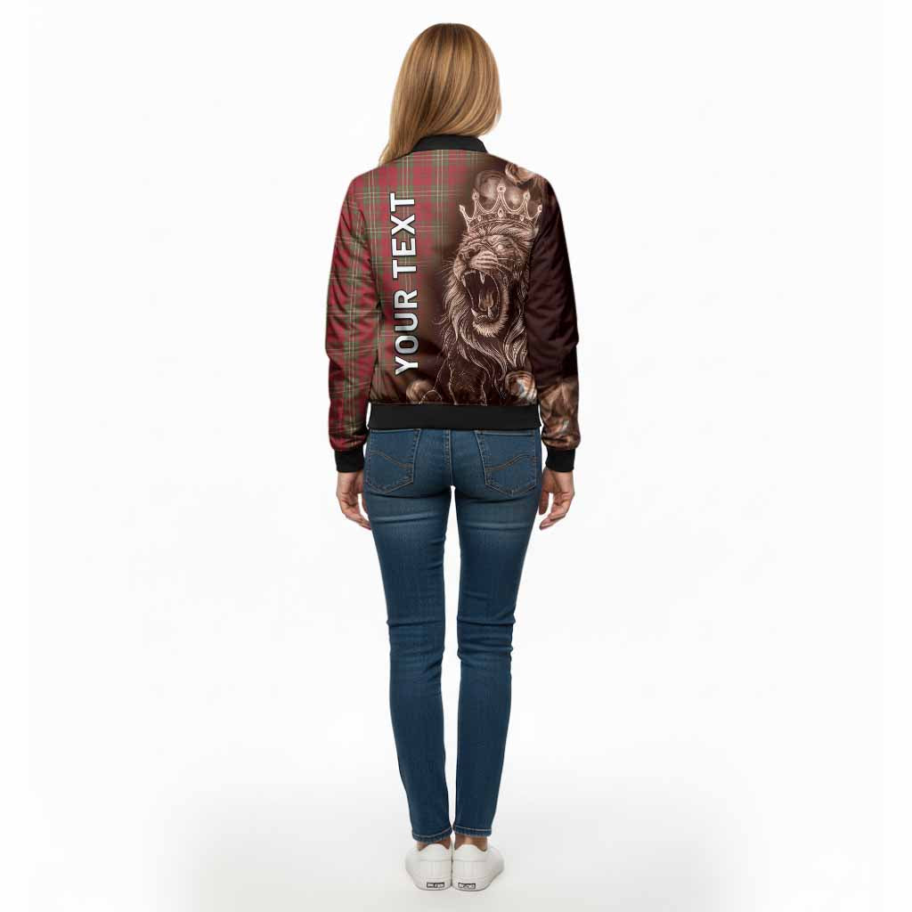 Scott Tartan Bomber Jacket Roaring Lion Heritage