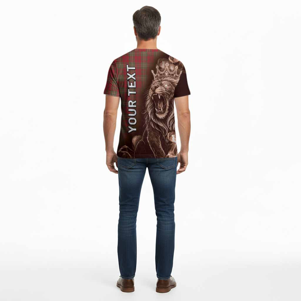 Scott Tartan Cotton T-shirt Roaring Lion Heritage