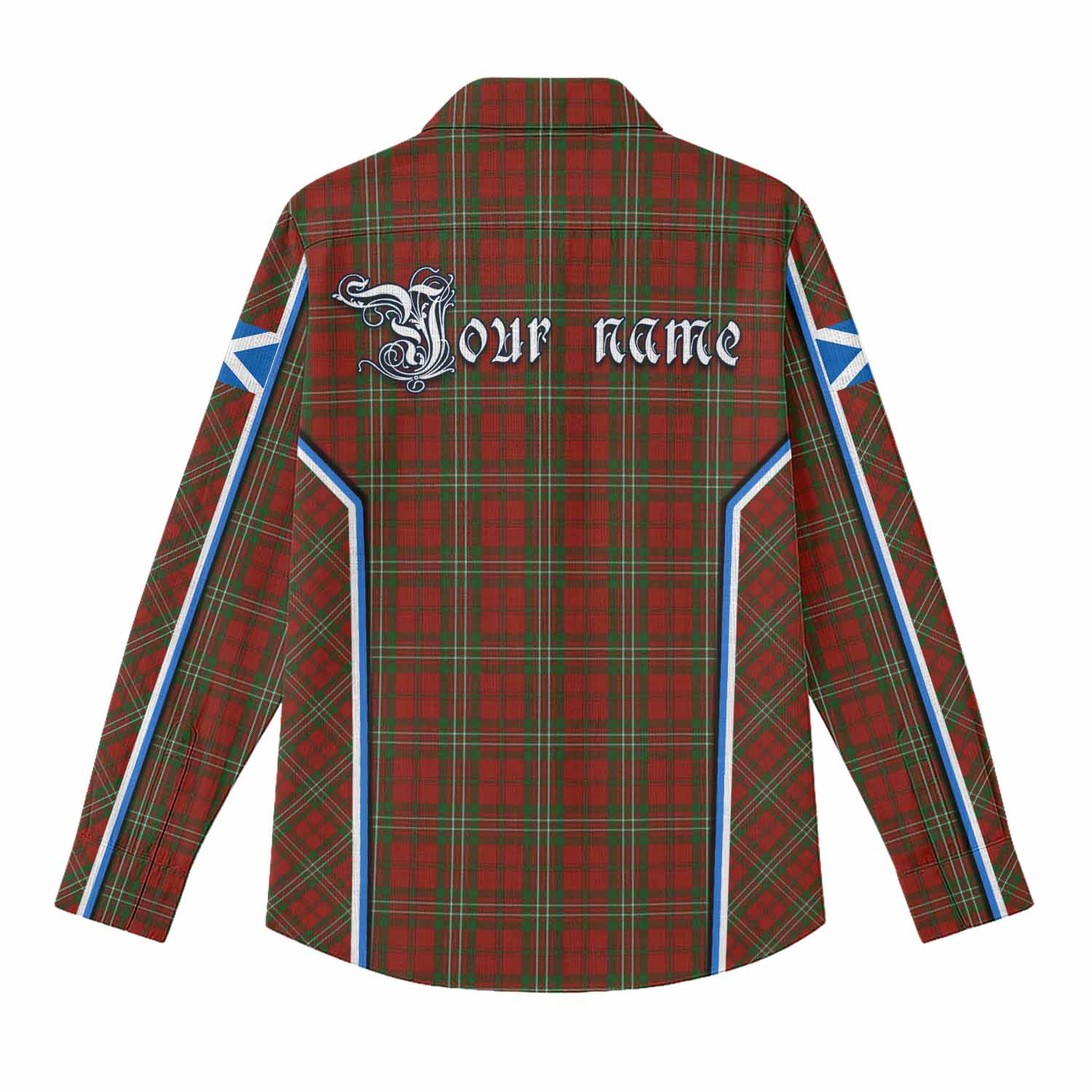 Scott Tartan Crest Women Casual Shirt Scotland Coat of Arm Flag Style - Tartan Vibes Clothing