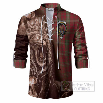 Scott Tartan Ghillie Shirt Roaring Lion Heritage