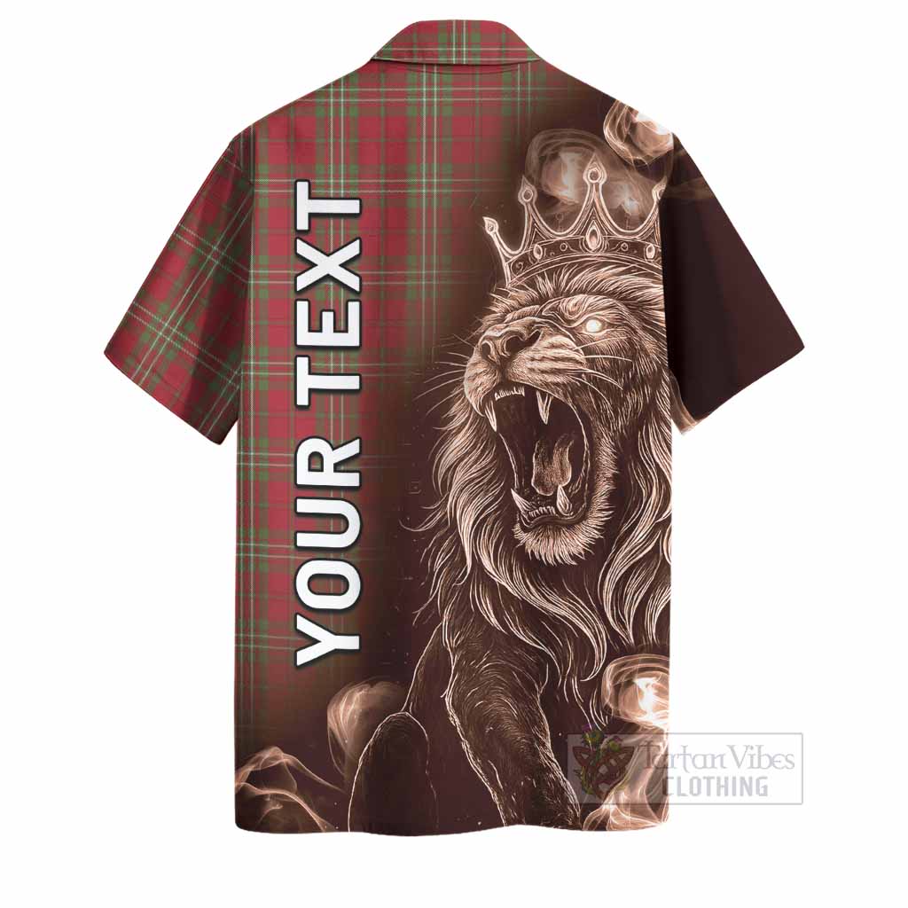 Scott Tartan Hawaiian Shirt Roaring Lion Heritage