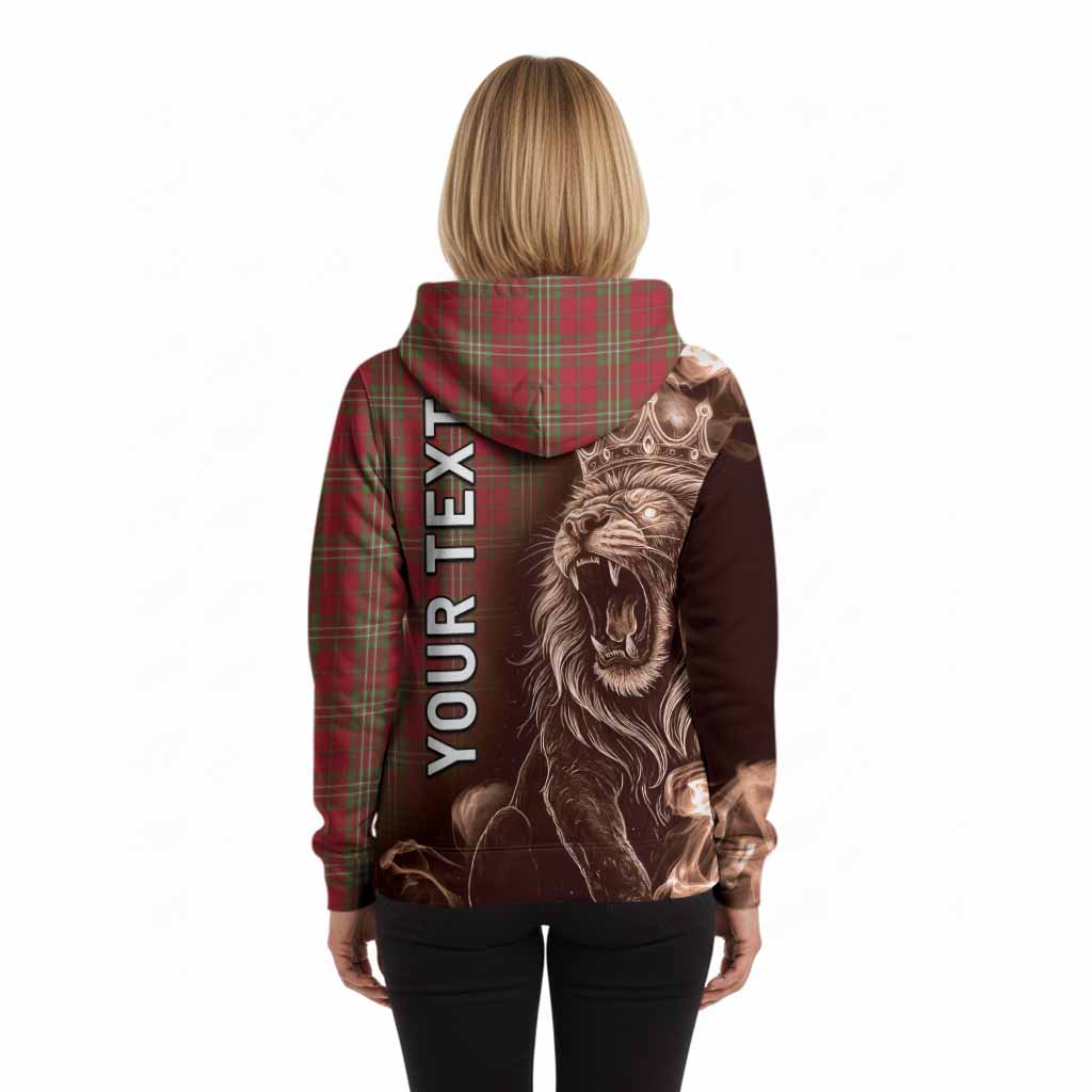 Scott Tartan Hoodie Roaring Lion Heritage
