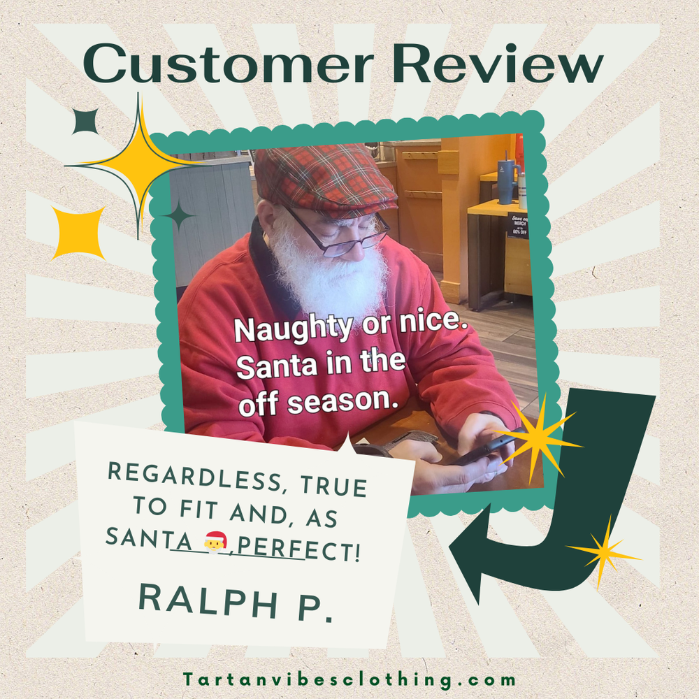 Customer review Scott Tartan Jeff Hat