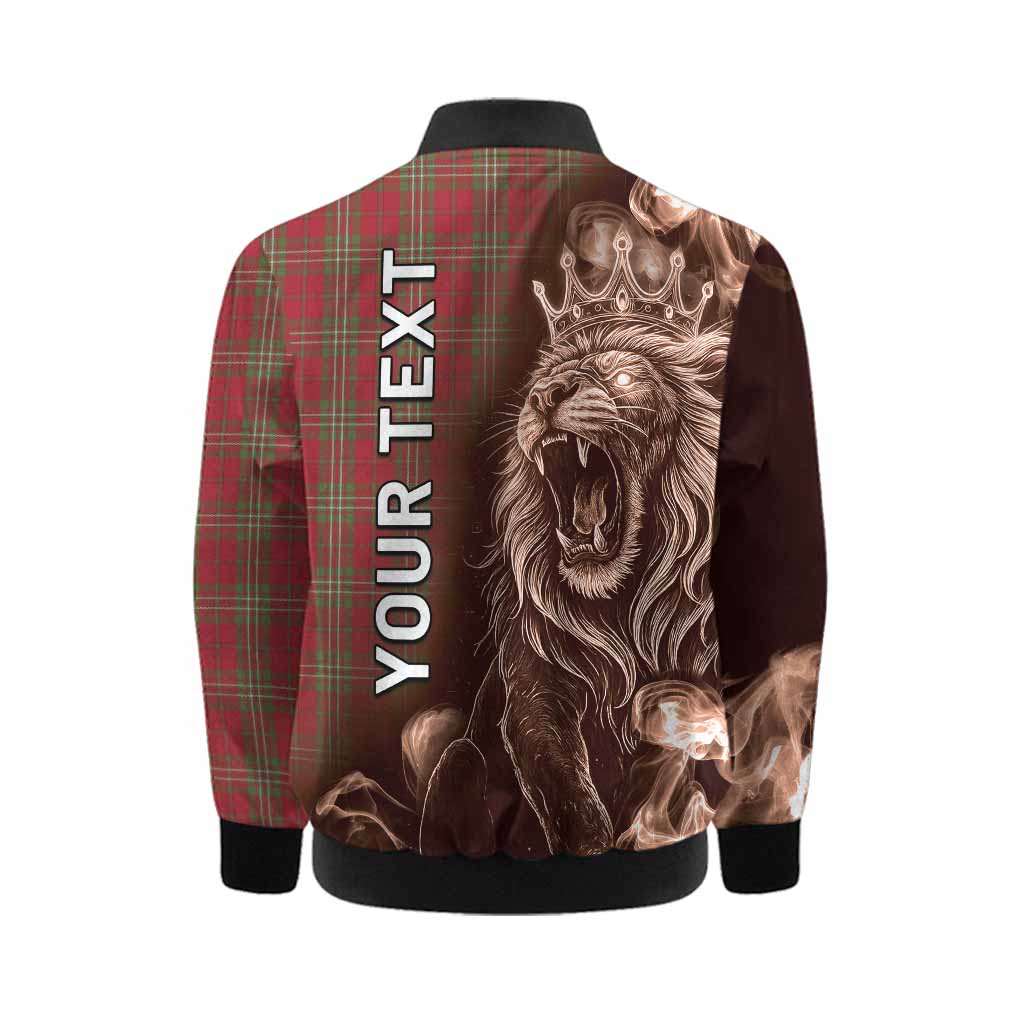 Scott Tartan Kid Bomber Jacket Roaring Lion Heritage