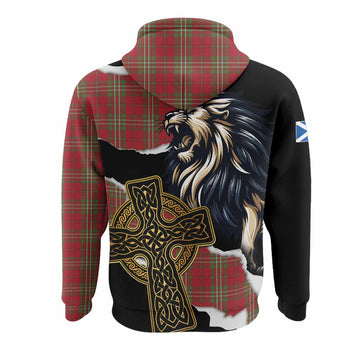 Scott Tartan Scottish Hoodie Lion Celtic Heritage