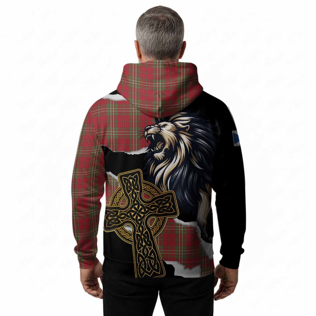 Scott Tartan Scottish Hoodie Lion Celtic Heritage