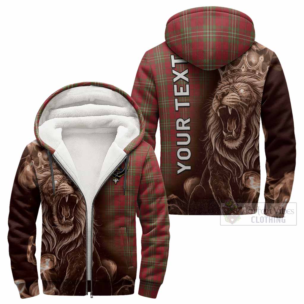 Scott Tartan Sherpa Hoodie Roaring Lion Heritage