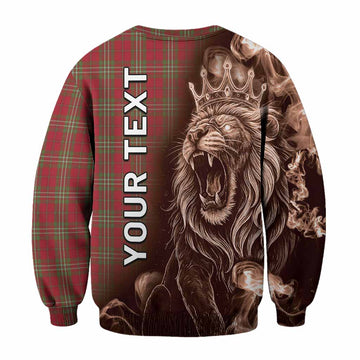 Scott Tartan Sweatshirt Roaring Lion Heritage