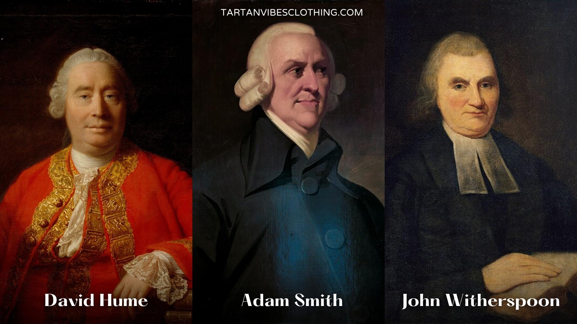 Scottish American Heritage Month figures Hume Smith Witherspoon portraits