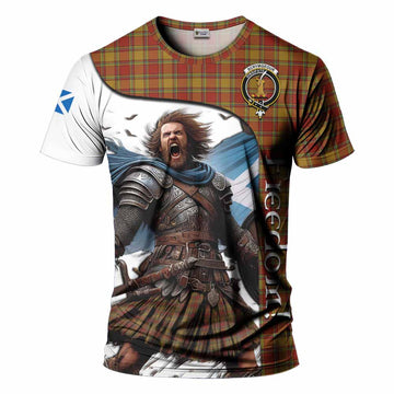 Scrymgeour Crest Tartan T-Shirt Inspired by the Freedom of Scottish Warrior Kid's Shirt - Tartan Vibes Clothing