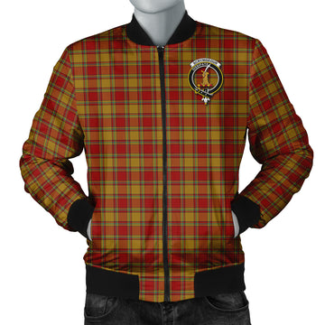 Scrymgeour Tartan Bomber Jacket with Family Crest