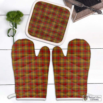 Scrymgeour Tartan Combo Oven Mitt & Pot-Holder Combo 2 Oven Mitt & 1 Pot-Holder Black - Tartan Vibes Clothing