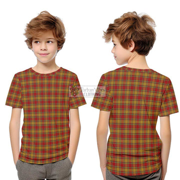 Scrymgeour Tartan Kid T-Shirt Youth XL Size14 - Tartan Vibes Clothing
