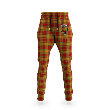 Scrymgeour Tartan Joggers Pants with Family Crest