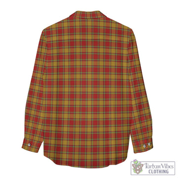 Scrymgeour Tartan Womens Casual Shirt with Family Crest