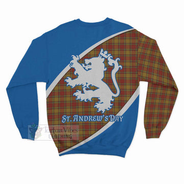 Scrymgeour Family Crest Tartan Sweatshirt Celebrate Saint Andrew's Day in Style - Tartan Vibes Clothing
