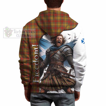 Scrymgeour Crest Tartan Hoodie Inspired by the Freedom of Scottish Warrior - Tartan Vibes Clothing