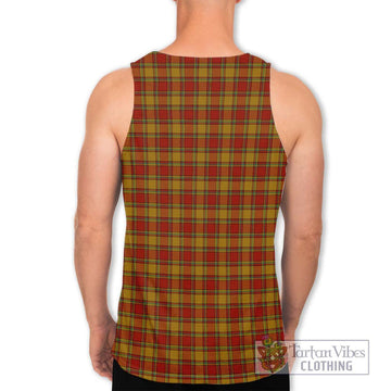 Scrymgeour Tartan Men's Tank Top with Family Crest DNA In Me Style - Tartan Vibes Clothing