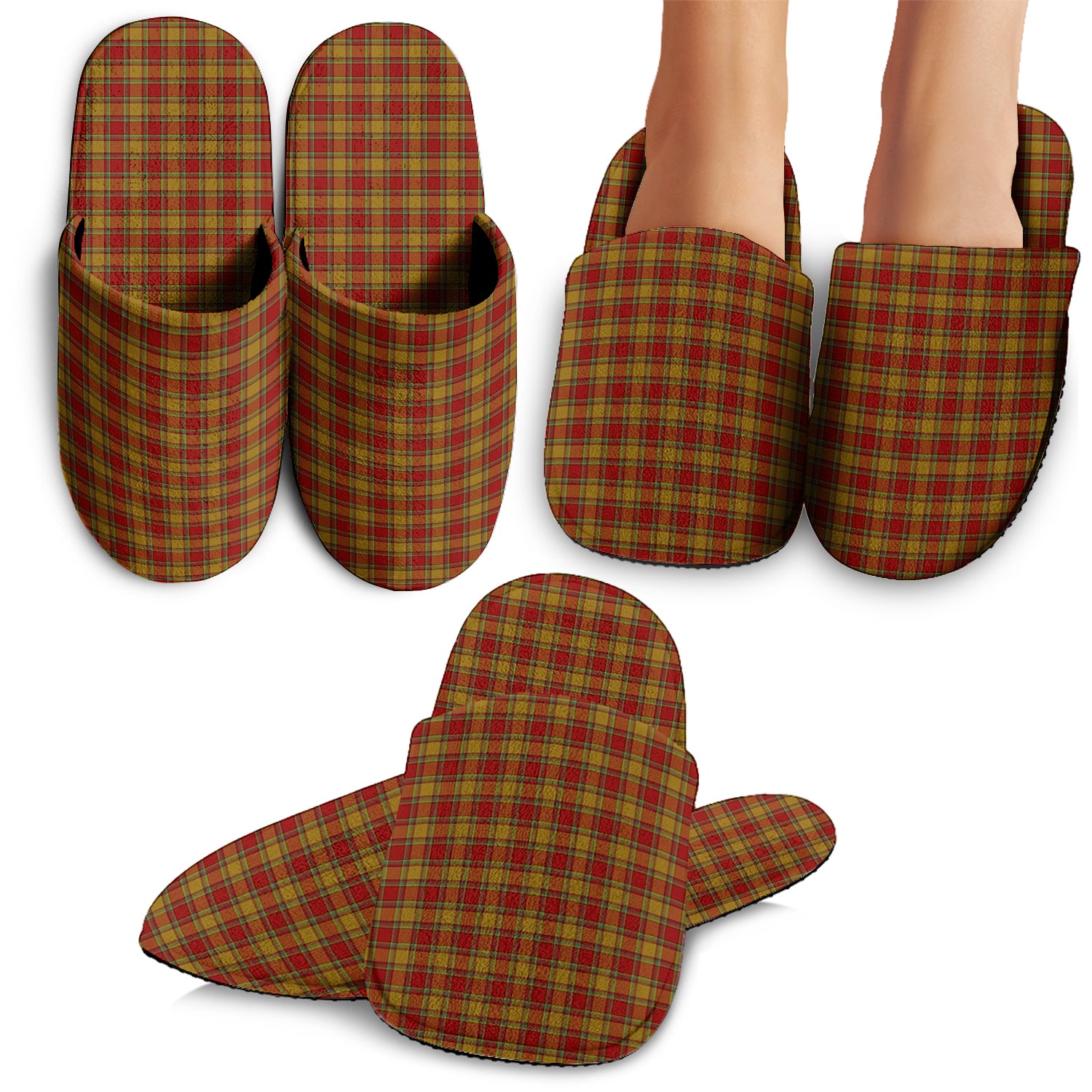 Scrymgeour Tartan Home Slippers - Tartan Vibes Clothing