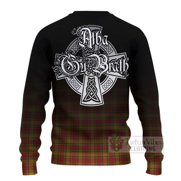 Scrymgeour Tartan Ugly Sweater Featuring Alba Gu Brath Family Crest Celtic Inspired - Tartan Vibes Clothing