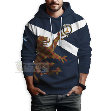 Scrymgeour Tartan Lion Rampant Hoodie Proudly Display Your Heritage with Alba Gu Brath and Clan Name - Tartan Vibes Clothing