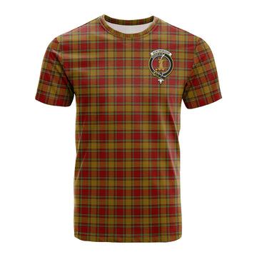 Scrymgeour Tartan T-Shirt with Family Crest