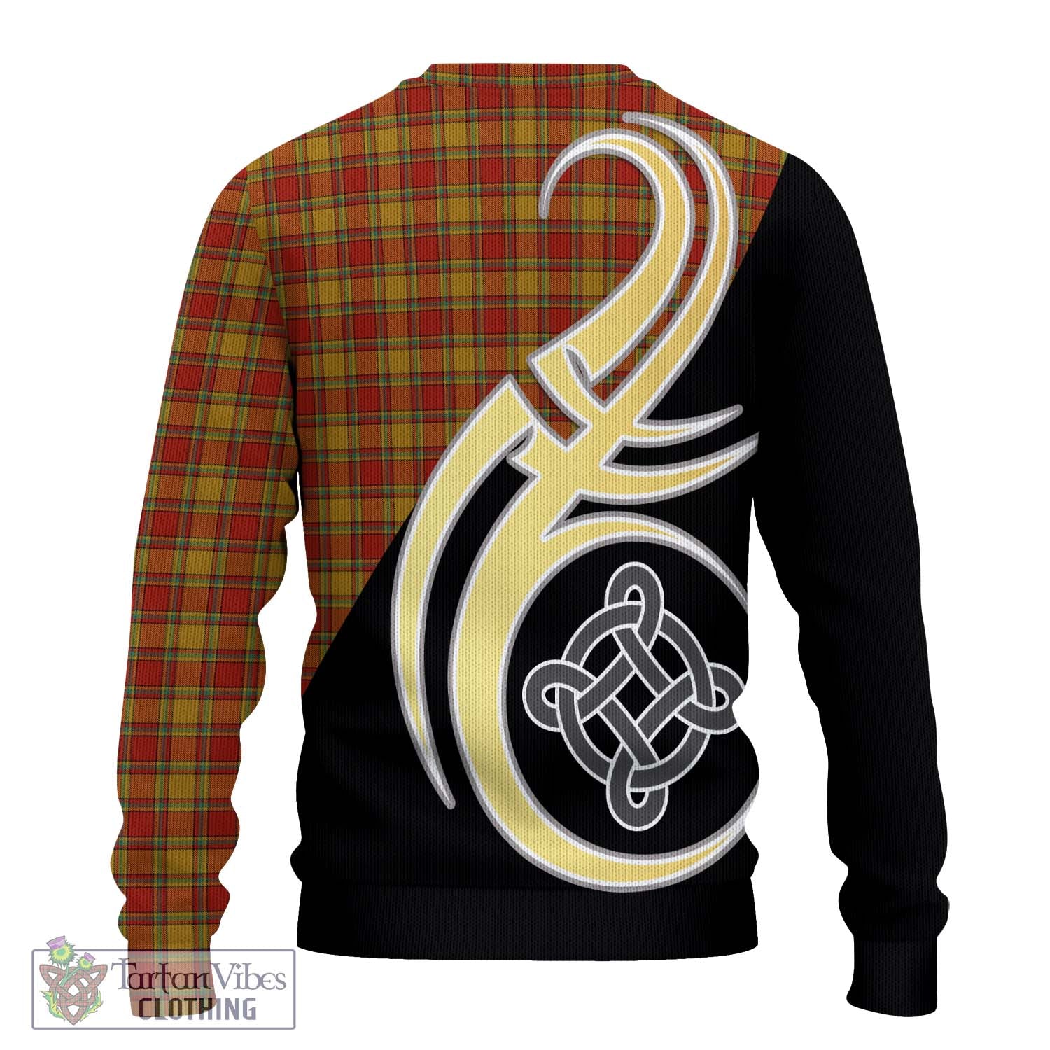 Scrymgeour Tartan Ugly Sweater with Family Crest and Celtic Symbol Style - Tartan Vibes Clothing