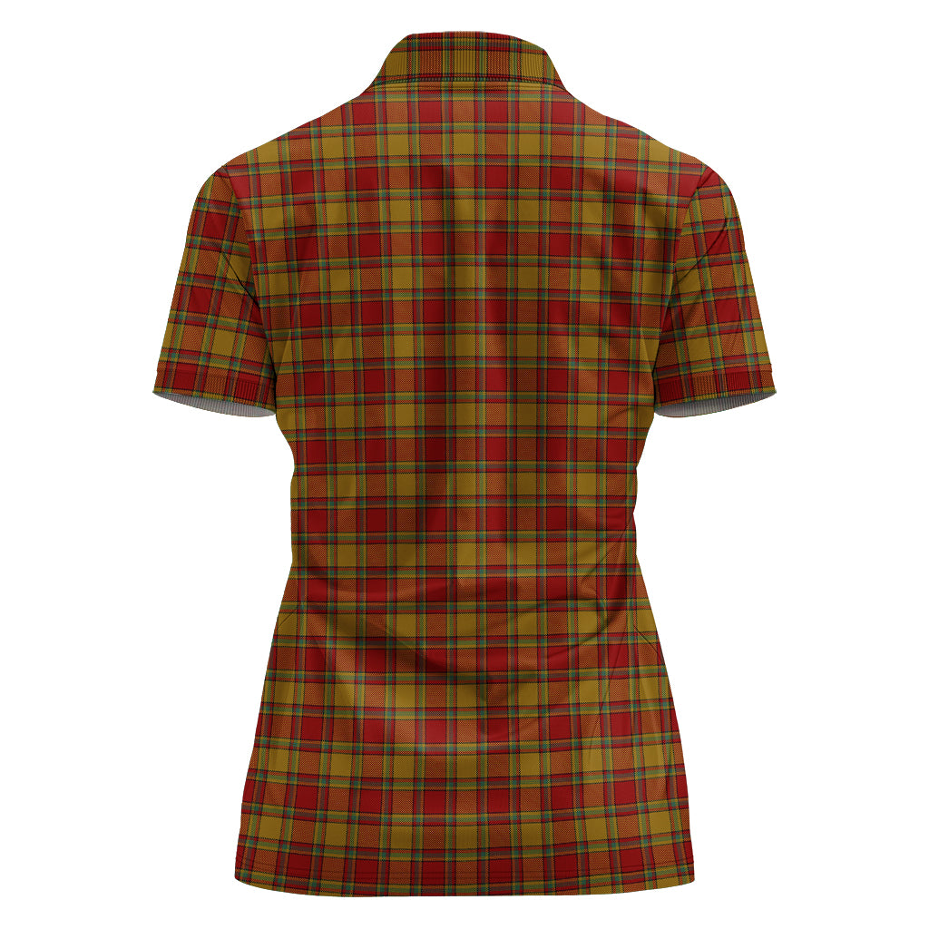scrymgeour-tartan-polo-shirt-with-family-crest-for-women