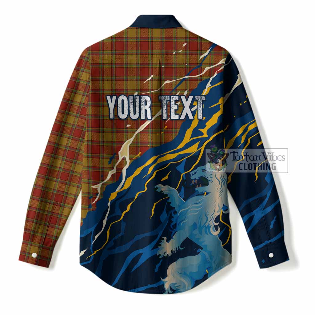 Scrymgeour Scotland Tartan Women Casual Shirt WC2026 Football - We'll Be Coming