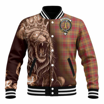 Scrymgeour Tartan Baseball Jacket Roaring Lion Heritage