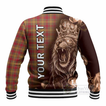 Scrymgeour Tartan Baseball Jacket Roaring Lion Heritage