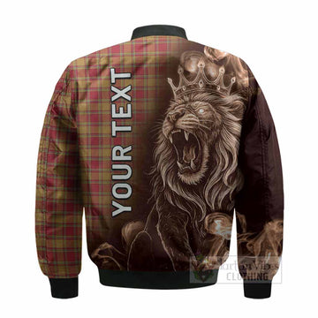 Scrymgeour Tartan Bomber Jacket Roaring Lion Heritage