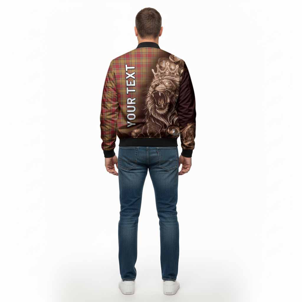 Scrymgeour Tartan Bomber Jacket Roaring Lion Heritage