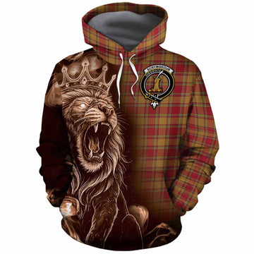 Scrymgeour Tartan Cotton Hoodie Roaring Lion Heritage