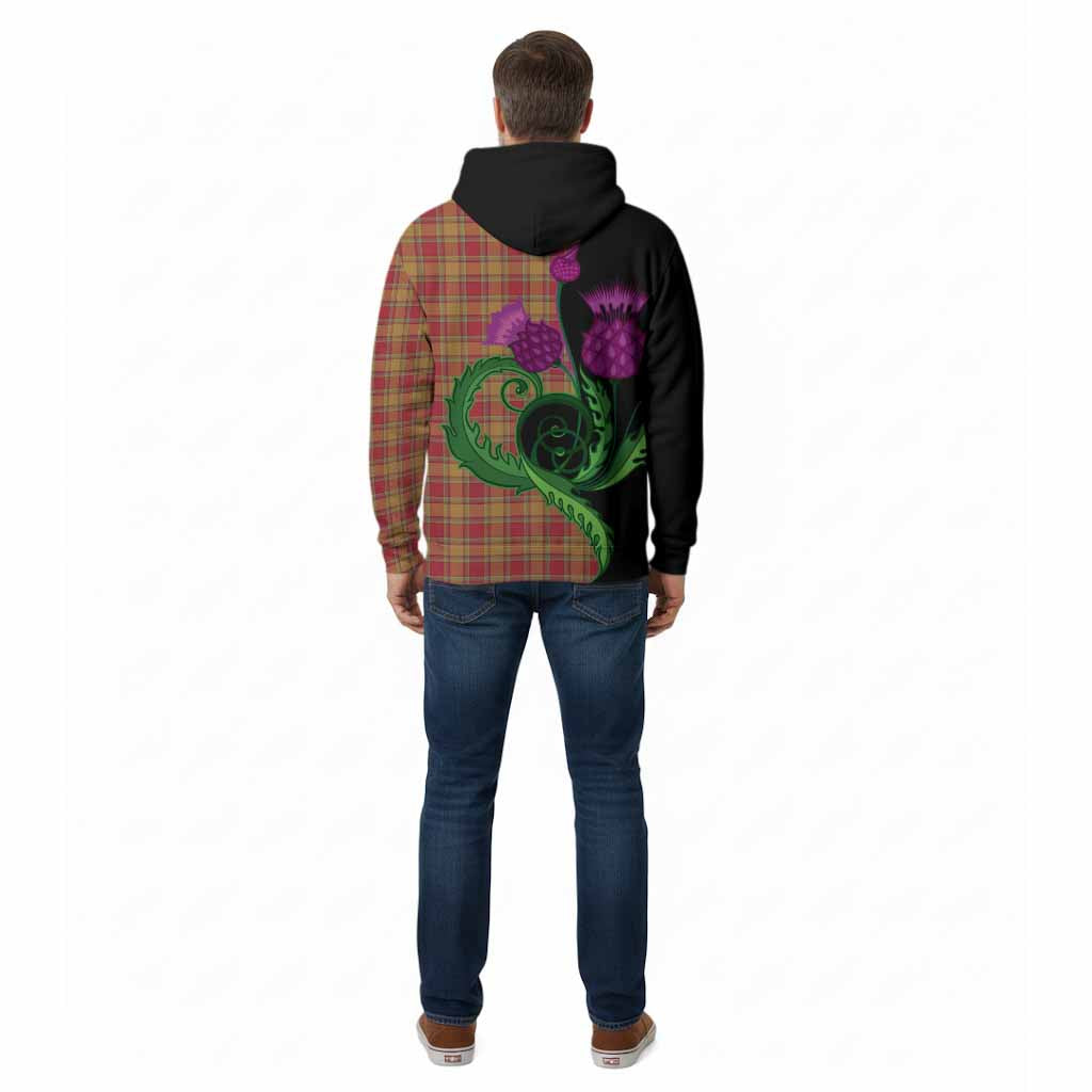 Scrymgeour Tartan Cotton Hoodie Traditional Scottish Thistle