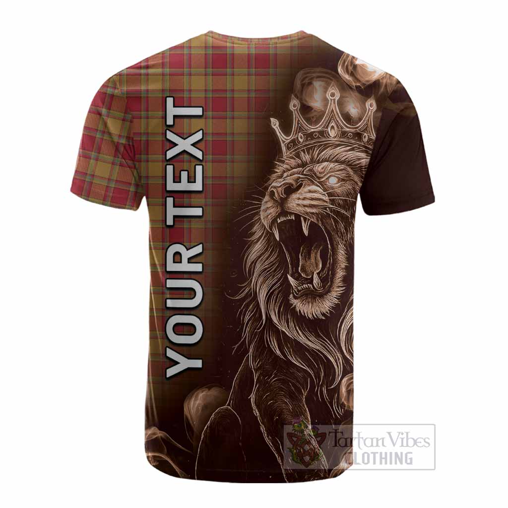 Scrymgeour Tartan Cotton T-shirt Roaring Lion Heritage