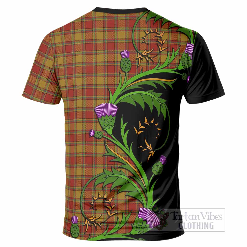 Scrymgeour Tartan Crest T-Shirt Scottish Thistle Pride Heritage Art