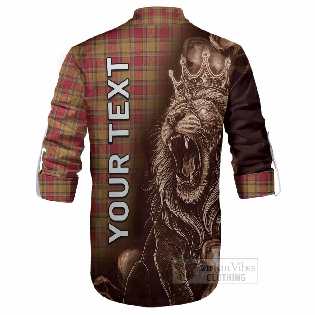 Scrymgeour Tartan Ghillie Shirt Roaring Lion Heritage