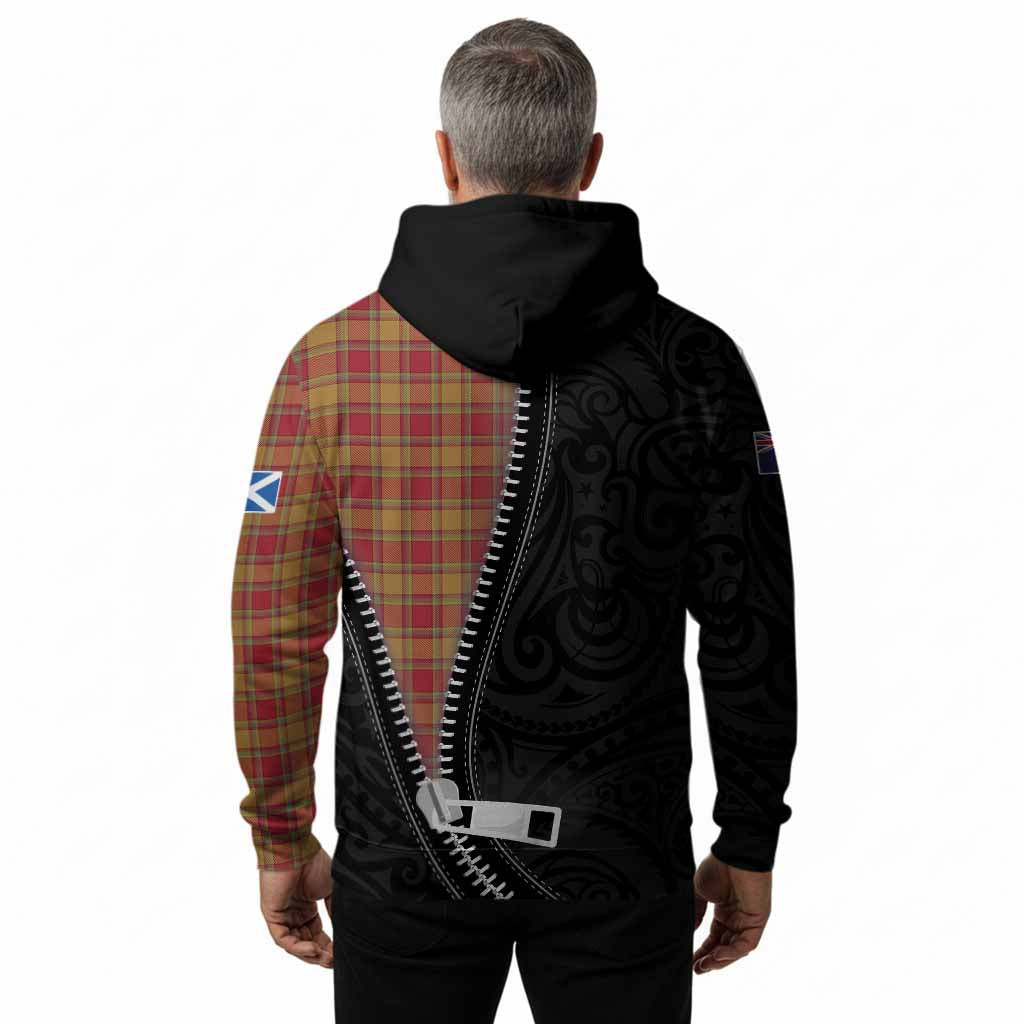 Scrymgeour Tartan Hoodie New Zealand Pattern Unique Zipper Stylized