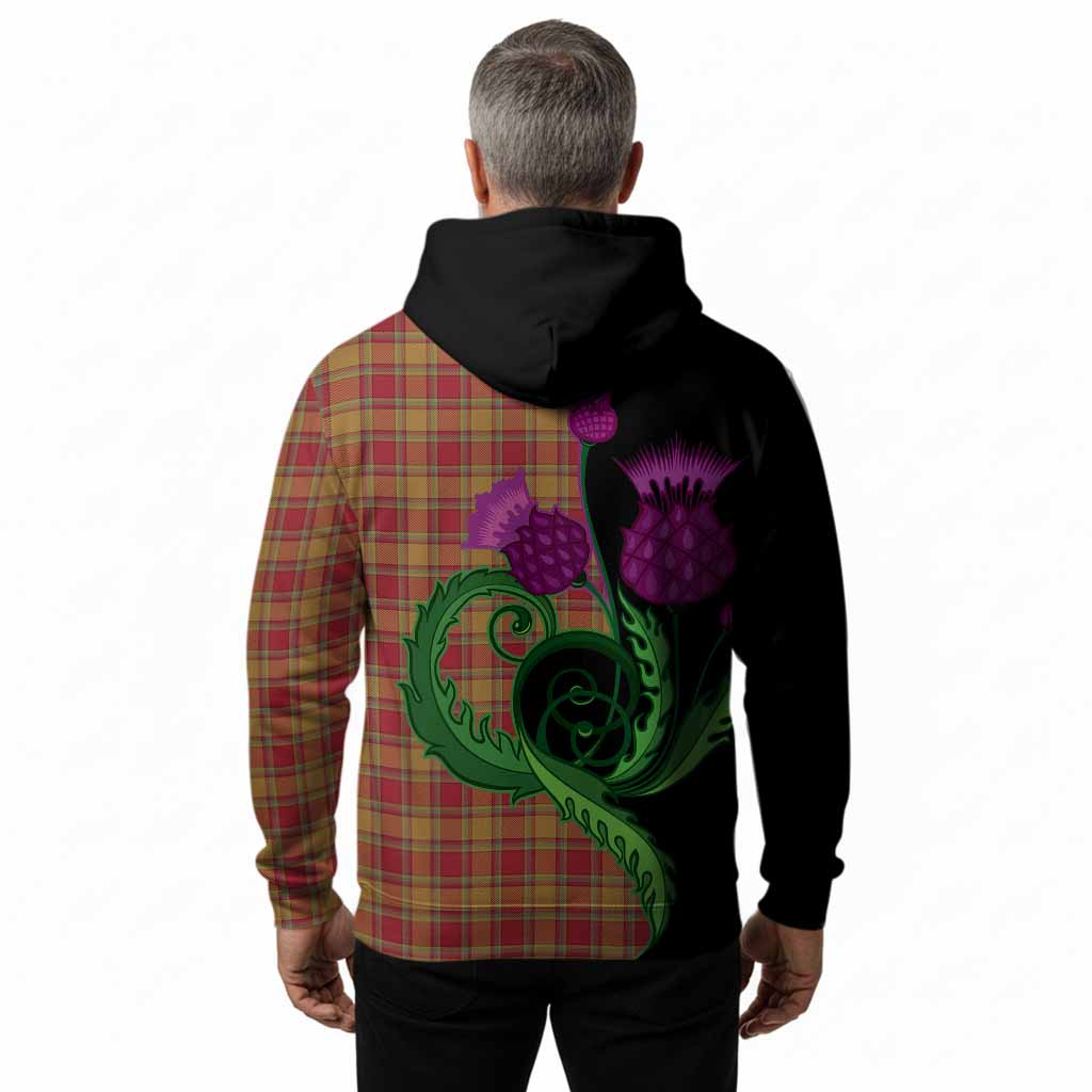 Scrymgeour Tartan Hoodie Traditional Scottish Thistle