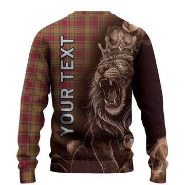 Scrymgeour Tartan Knitted Sweater Roaring Lion Heritage