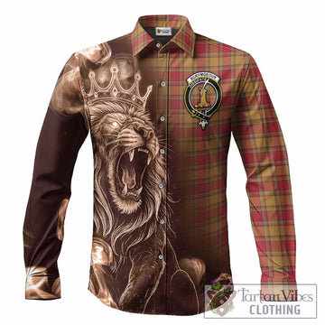 Scrymgeour Tartan Long Sleeve Button Shirts Roaring Lion Heritage