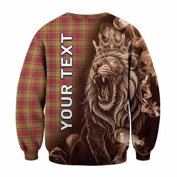 Scrymgeour Tartan Sweatshirt Roaring Lion Heritage