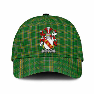 Segrave Irish Clan Tartan Classic Cap with Coat of Arms