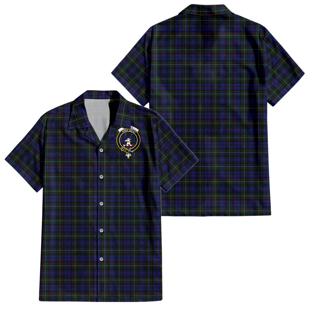sempill-tartan-short-sleeve-button-down-shirt-with-family-crest