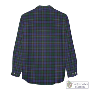 Tartan Vibes Clothing Sempill Tartan Womens Casual Shirt with Family Crest
