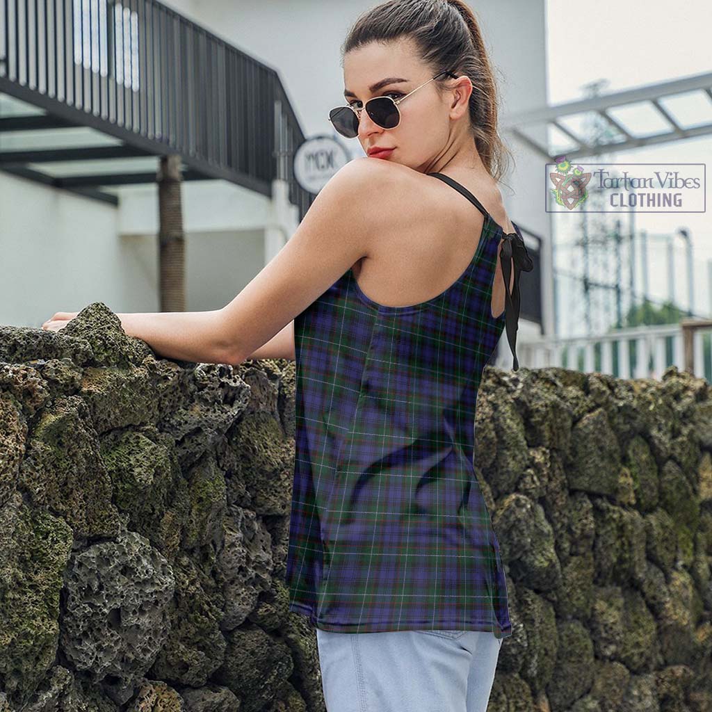Tartan Vibes Clothing Sempill Tartan Loose Halter Neck Camisole