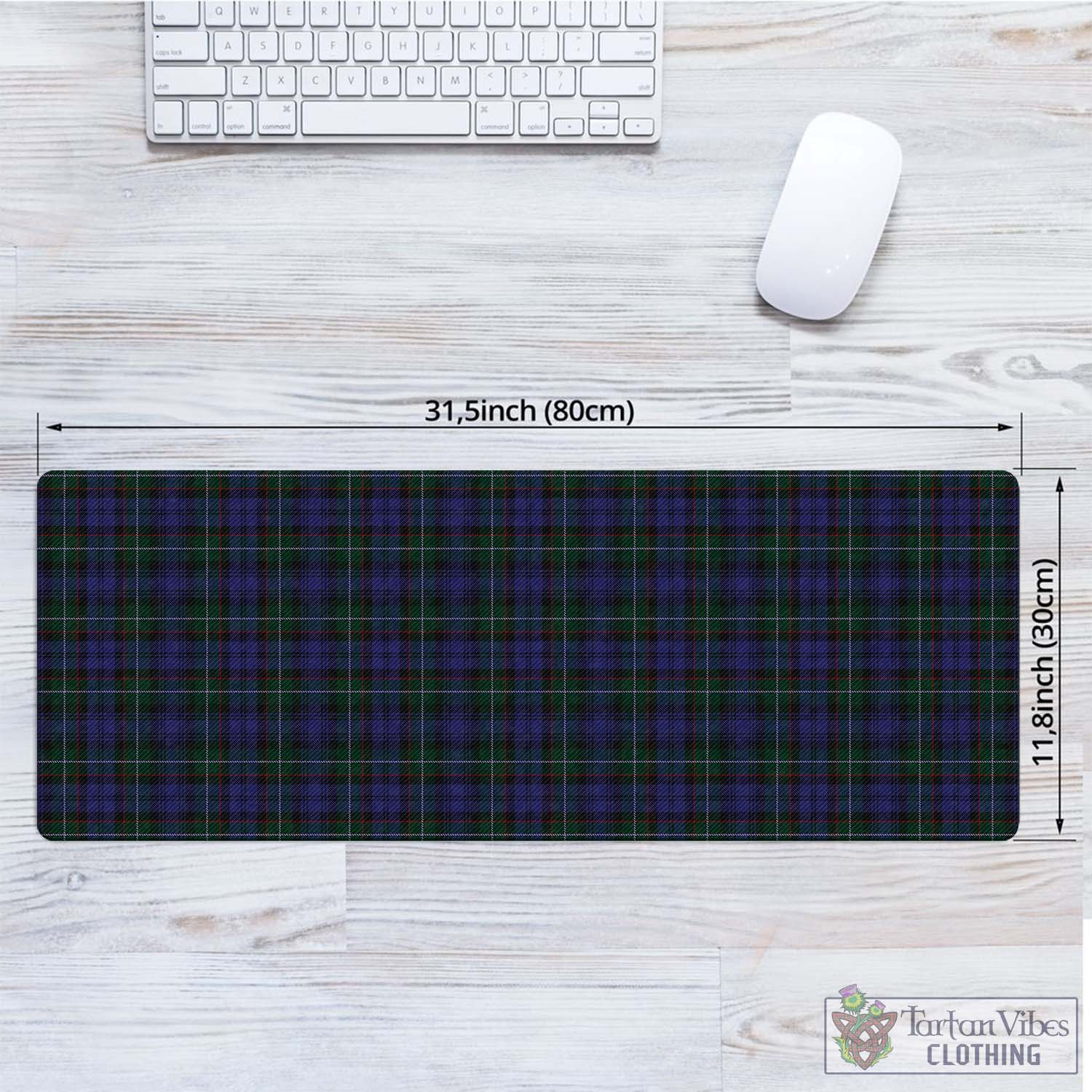 Tartan Vibes Clothing Sempill Tartan Mouse Pad