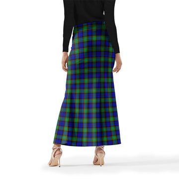 Sempill Modern Tartan Womens Full Length Skirt