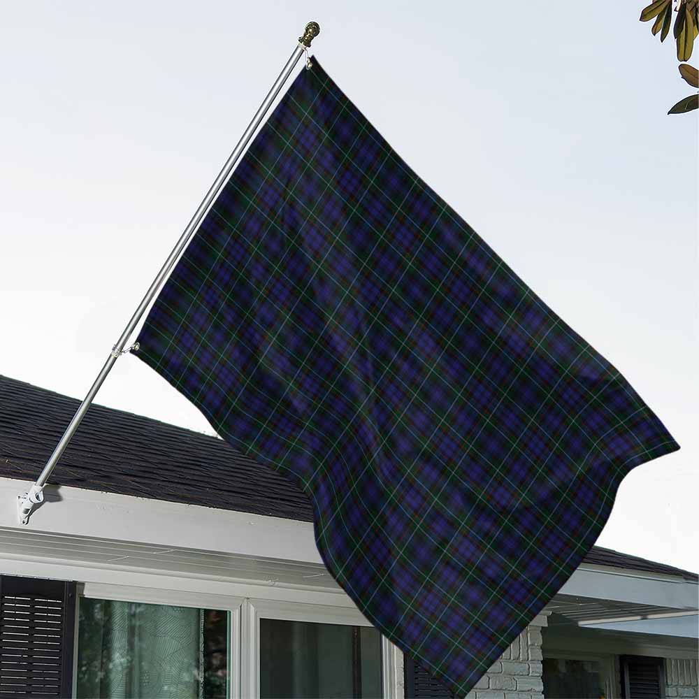 Tartan Vibes Clothing Sempill (Semple) Tartan House Flag